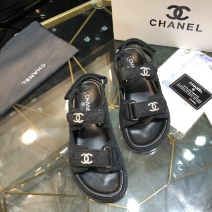 Chanel Velcro sandals cloth size: 35-40(41 can be customized) note shoes size when you fill shipping address