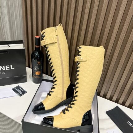 Chanel Lace-up high-top knee-high boots size:  35－40(41-42-43can be customized)note shoes size when you fill shipping address