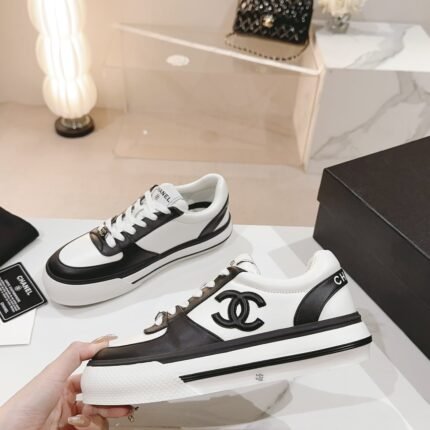 Chanel 23C Panda black and white pink sneakers Size: 35-40 note shoes size when you fill shipping address