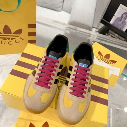 Gucci x Adidas Gazelle Casual shoes 23ss couple size: 35-46(45.46 can be customized)note shoes size when you fill shipping address