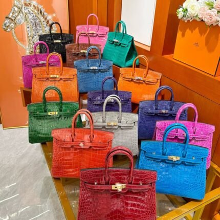 Crocodile Leather Bag BK 30