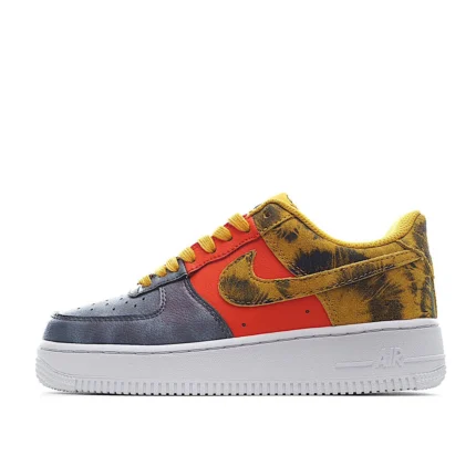 Nike Air Force 1 Low''Dark Sulphur'' Yellow Orange Grey