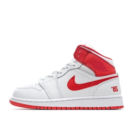 Air Jordan 1 MID Blue and Red Mandarin Ducks DH0200-100 Mid Series