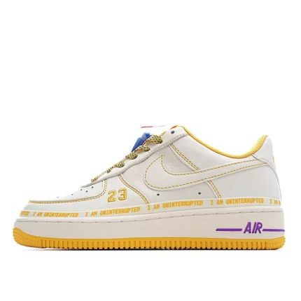 Uninterrupted Nike Air Force 1 Beige Sneakers