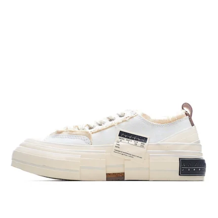 x VESSEL GOP Low canvas vulcanized sneakers