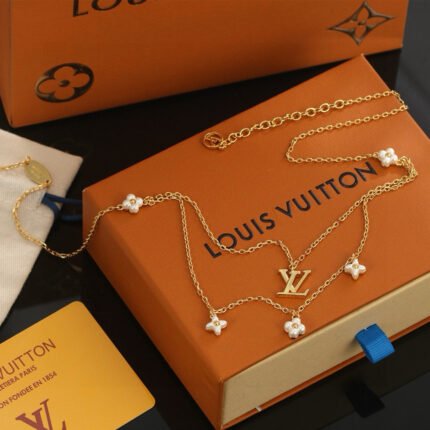 Louis Vuitton monogram necklace