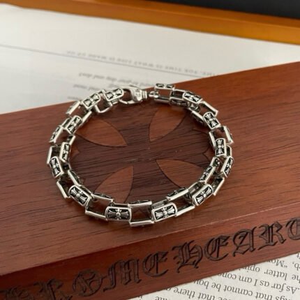 Chrome Hearts Classic Vintage Cross Bamboo Bracelet