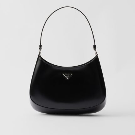 Prada Cleo Brushed Leather Shoulder Bag