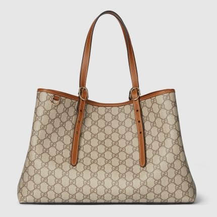 GG Emblem Medium Tote Bag