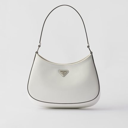 Prada Cleo Brushed Leather Shoulder Bag